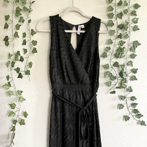 Black lace jump suit. Size Medium from brand Alya.